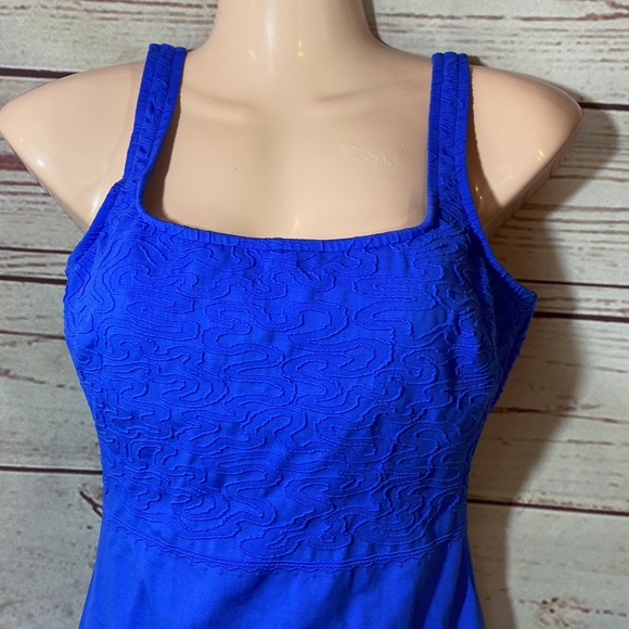 Vintage one piece swimming suit in excellent condition size 12 - Picture 2 of 8